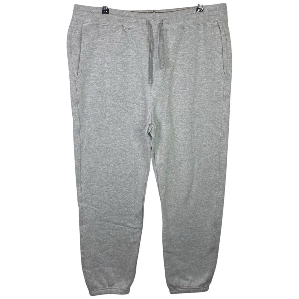 American Giant Sweatpants Mens 2XL Gray Classic Joggers Cotton Blend USA NEW